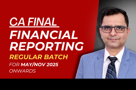 CA Final Financial Reporting – Regular Course (With 3 Views) | CA PS Beniwal cover