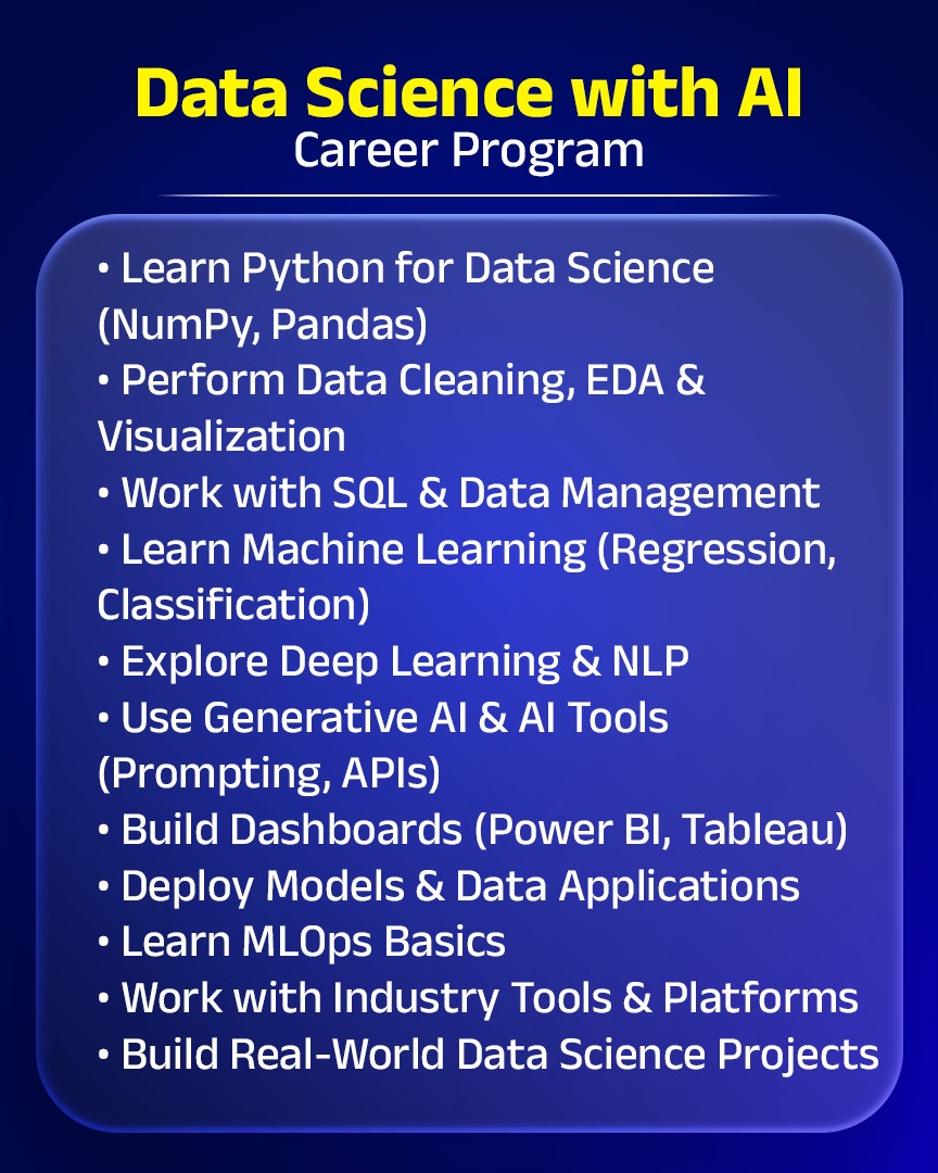 Data Science Career Program