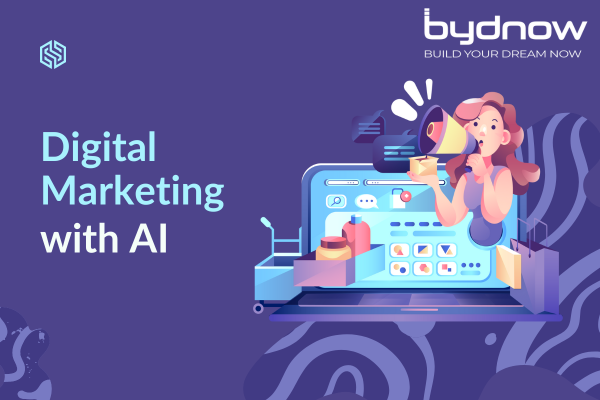 Digital Marketing with AI cover