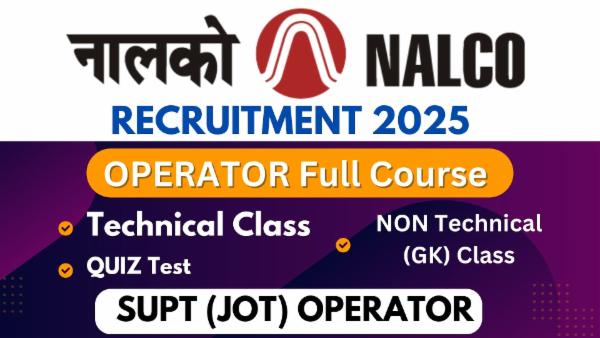NALCO (OPERATOR) Full Course : 2025. cover