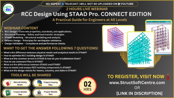 RCC Design Using STAAD Pro. CONNECT EDITION A Practical Guide for Engineers at All Levels cover