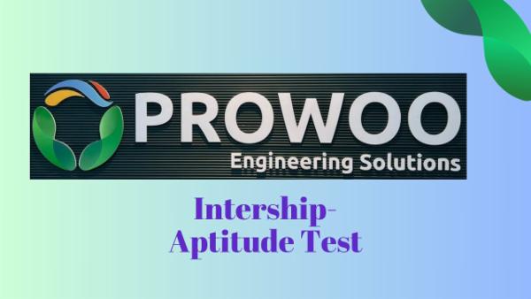 Aptitude Test-Intership cover