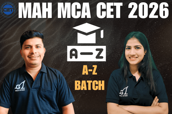 A TO Z BATCH FOR MAH MCA CET 2026 cover