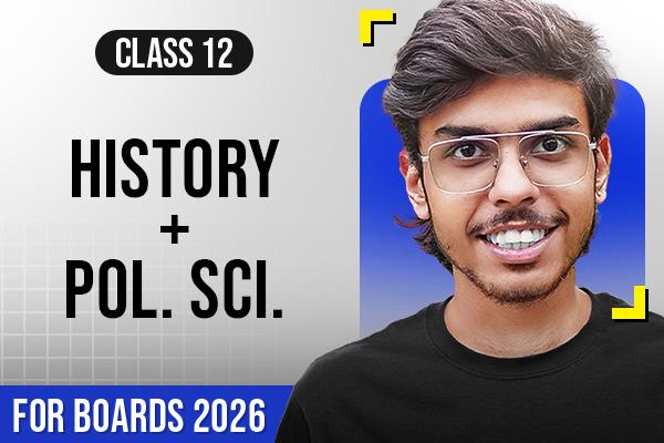Class XII History & Political Science Avsar Batch 2.0 | Boards 2026 cover