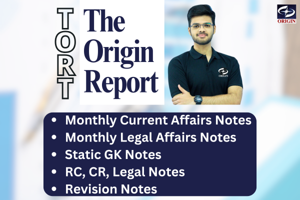 TORTS: The Origin Report | A Complete Notes Batch for CLAT 2026 cover