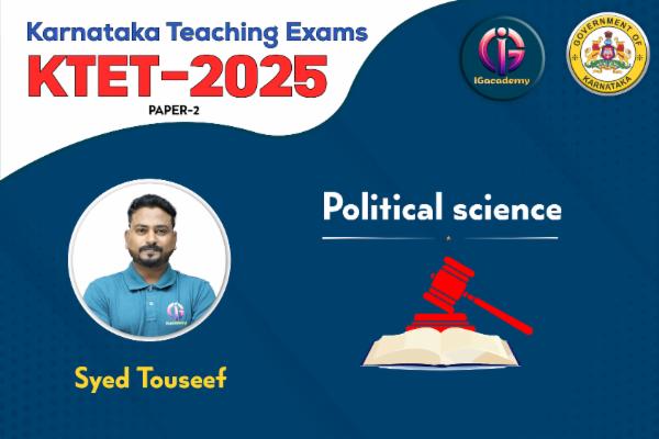 KTET - Political Science - Paper 2