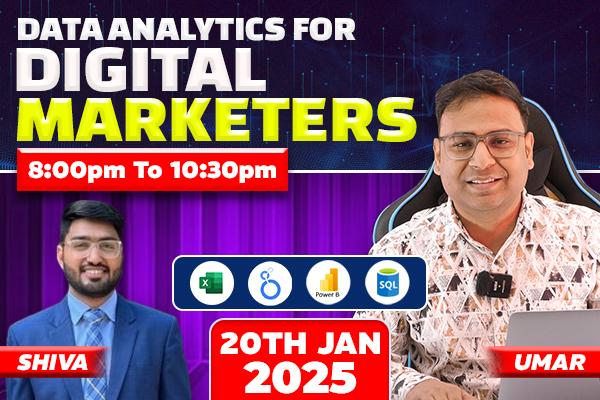 Data Analytics for Digital Marketers (Cohort 1) cover