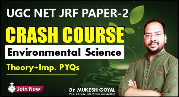 Environmental Science CRASH COURSE Dec.-25 Exam cover