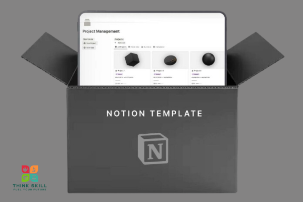 Notion Template - Project Progress Dashboard cover