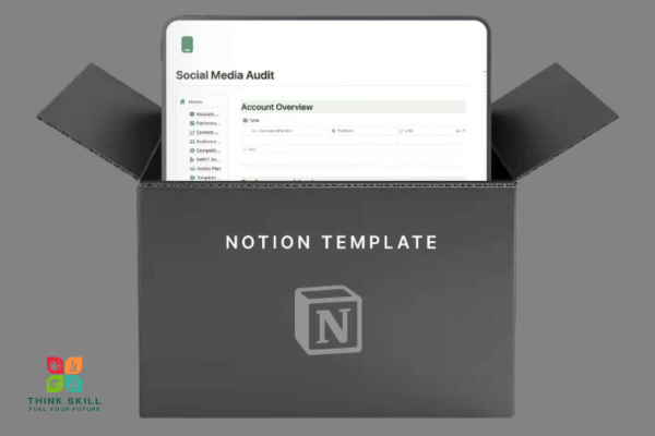 Notion Template - Social Media Audit cover