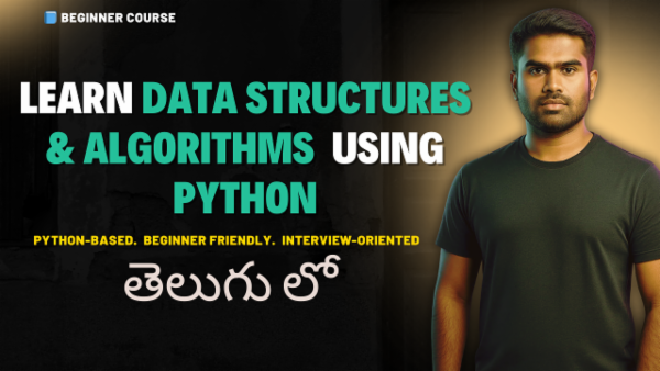 Data Structures and Algorithms In Python (DSA) Course Image