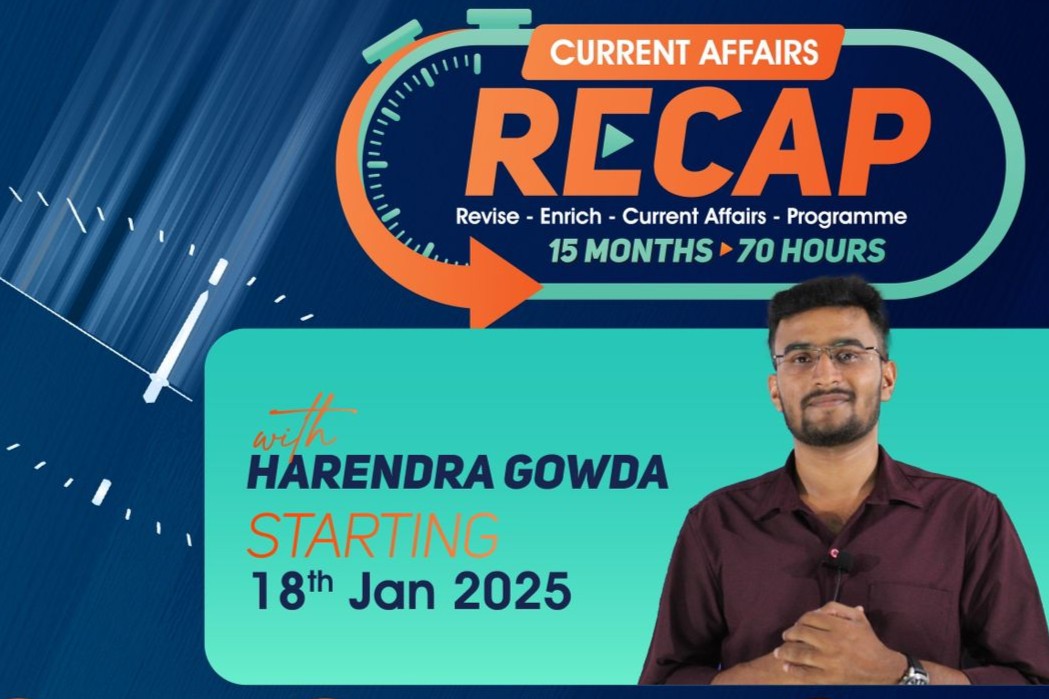 UPSC PRELIMS 2025 - CURRENT AFFAIRS RECAP cover