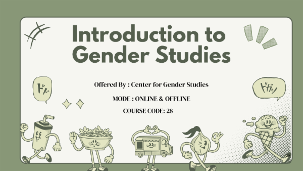 Introduction to Gender Studies cover