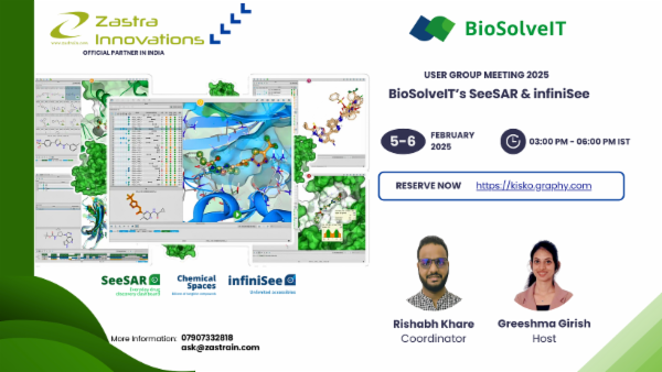 BioSolveIT SeeSAR and infiniSee Software Training cover