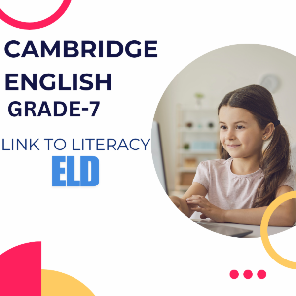Cambridge English- Grade 7 Aditya (Link to Literacy) cover