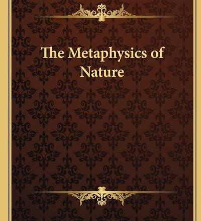 The Nature of Metaphysics cover