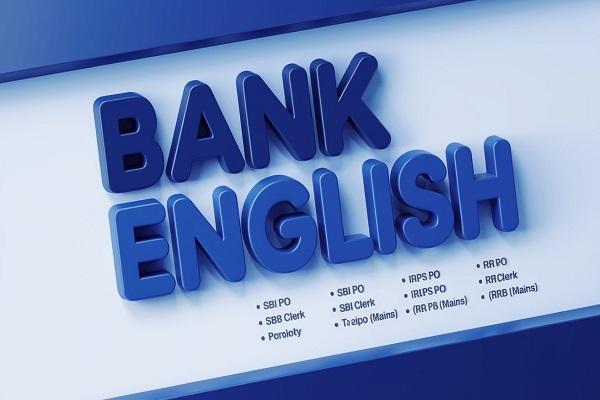 BANK ENGLISH VODs + LIVE (VALIDITY -2 YEARS) cover