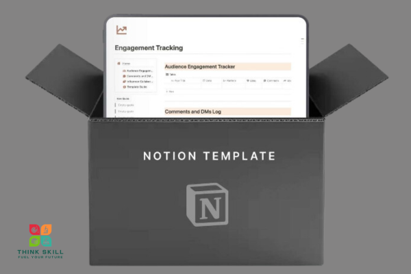 Notion Template - Engagement Tracking cover