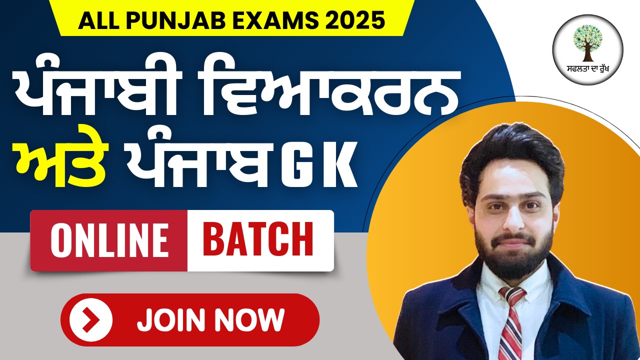 Punjab Gk + Punjabi Grammar 6.0 (Online) cover