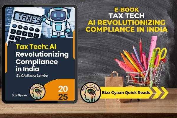 E Book Tax Tech: AI Revolutionizing Compliance in India cover