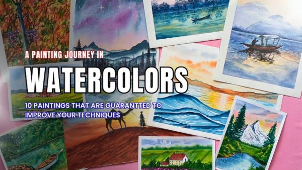 Watercolor Lessons to Transform Your Art cover