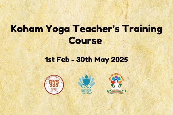 Koham Yoga Teacher's Training Course cover