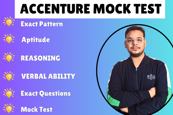 Accenture Mock Test Series  cover