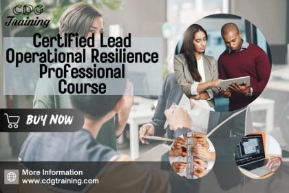 Certified Lead Operational Resilience Professional cover