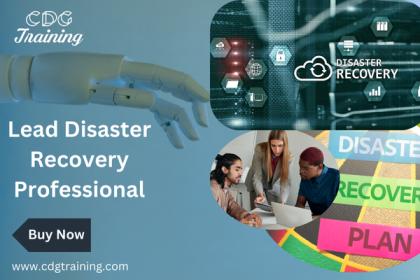 Recovery Lead Example Lead Disaster Recovery Professional Course Online | CDG Certification
