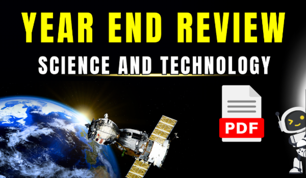 Science and Technology Year End Review cover