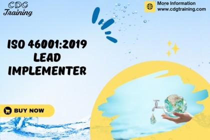 ISO 46001:2019 Lead Implementer cover