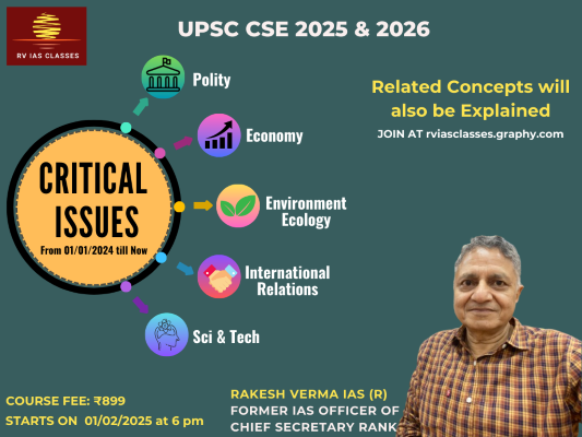 Learn Critical Issues: Winning Strategy for UPSC CSE 2025 Prelims & Mains