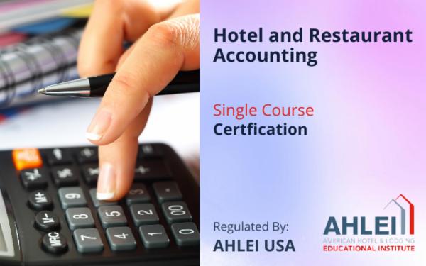Hotel and Restaurent Accounting ACC261 cover