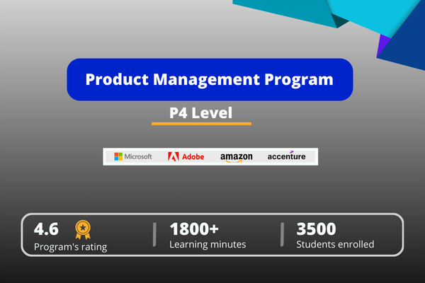 Product management Program - P4 Level(Advance) cover
