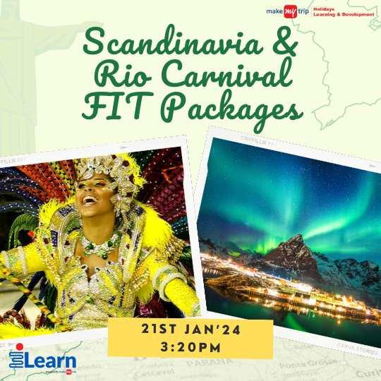 Scandinavia & Rio Carnival FIT Packages cover