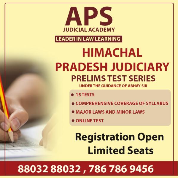 Himachal Pradesh Prelims Test Series cover