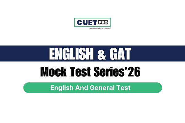 English & GT Mock Test Series cover