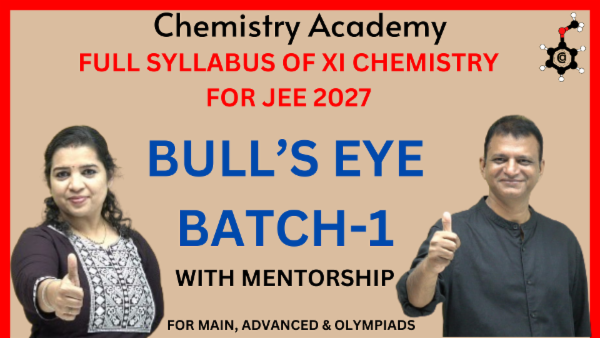 XI th CHEMISTRY [RECORDED] for JEE 2027- BULL'S EYE cover