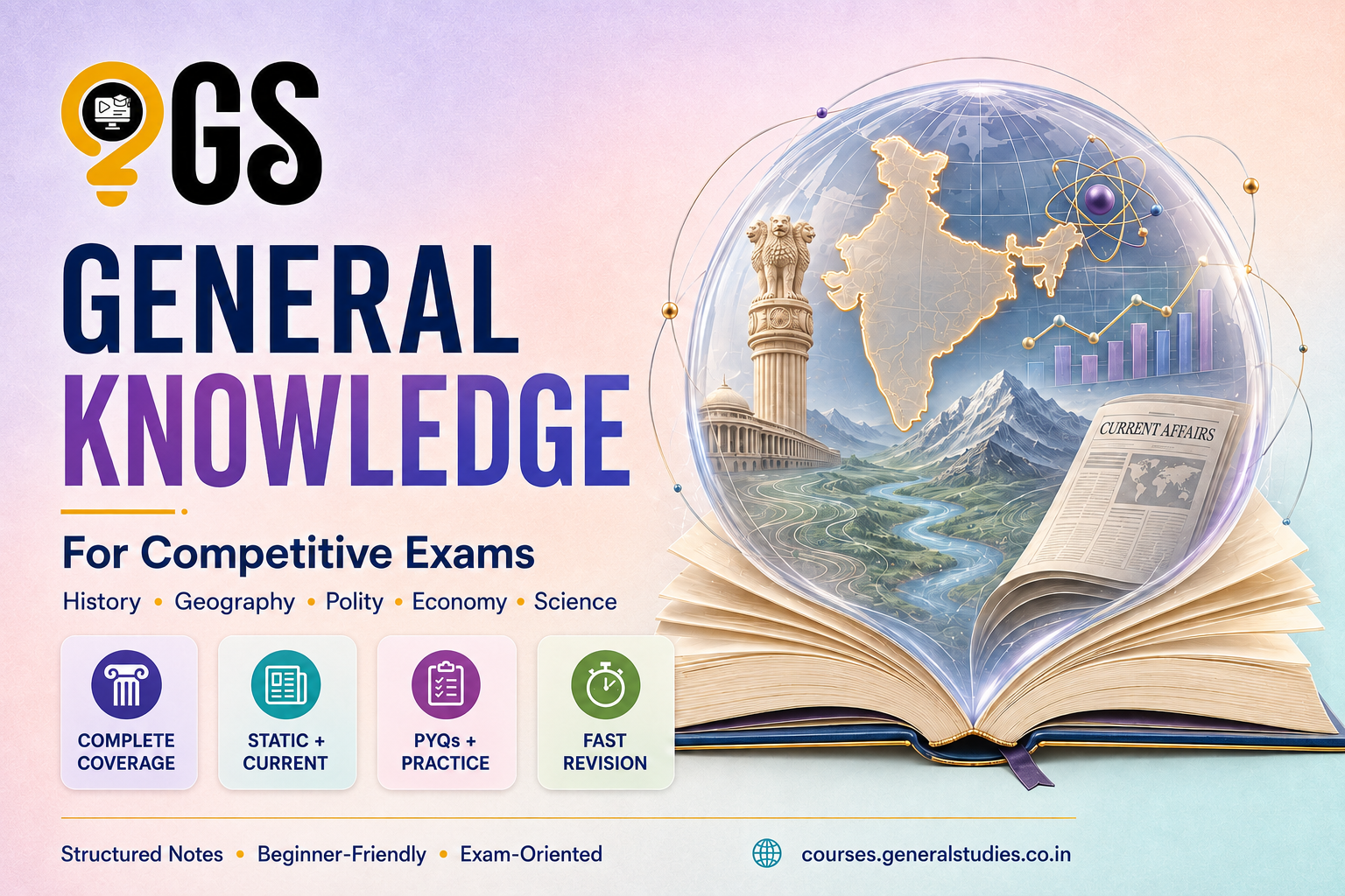 General Knowledge Course for Competitive Examinations
