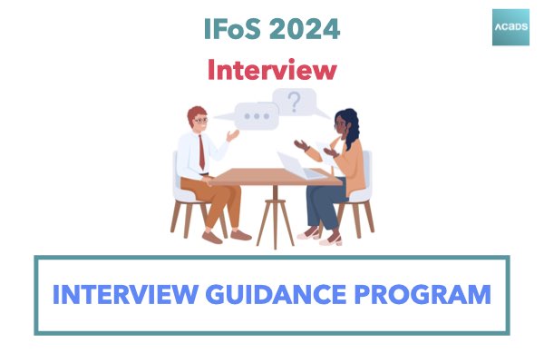 IFoS Interview Guidance Program cover