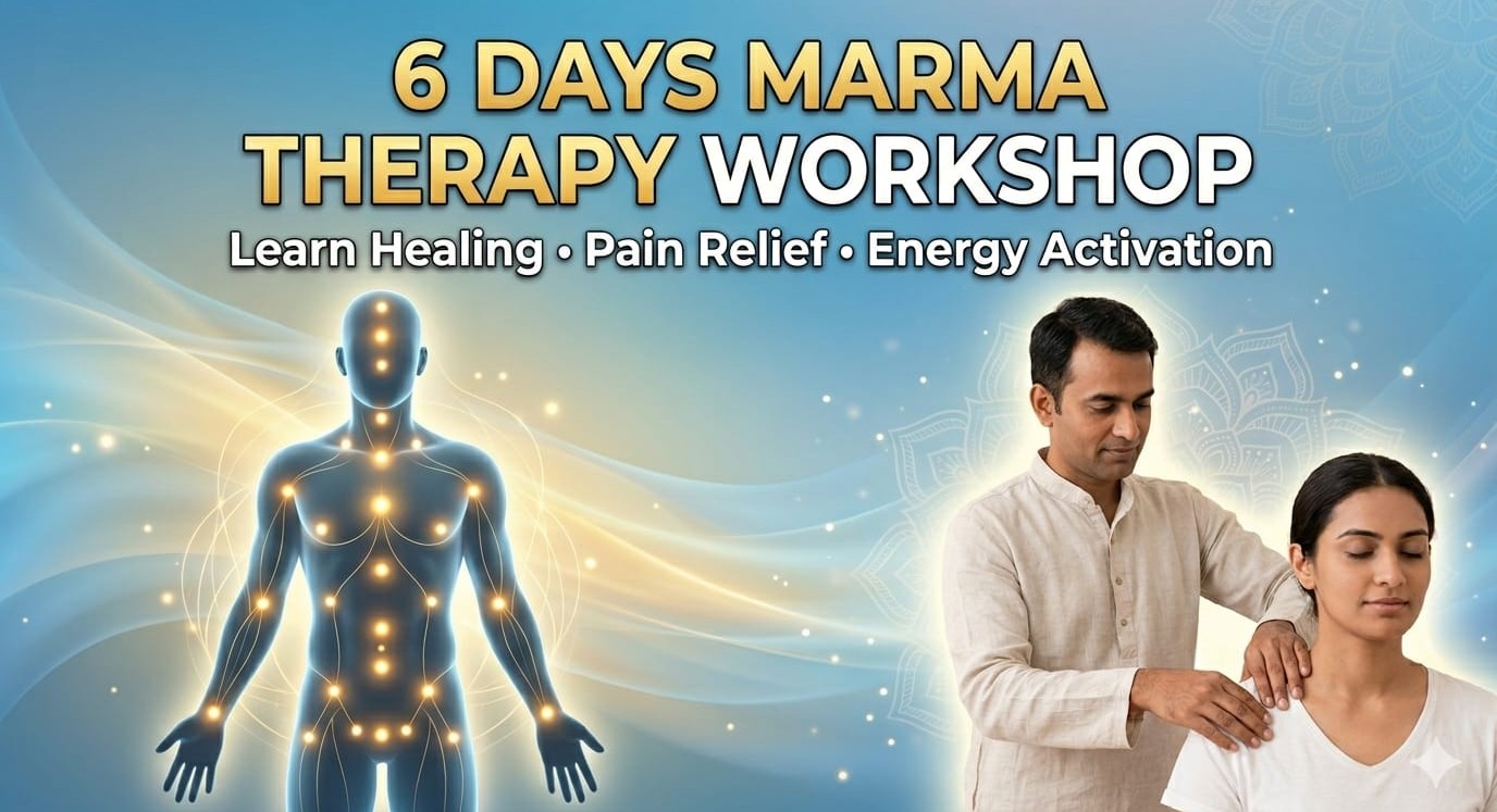 6 days marma Therapy workshop  cover