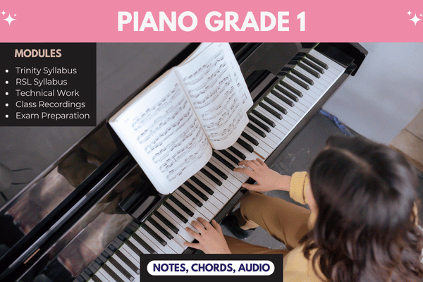 Piano Grade 1 Premium cover