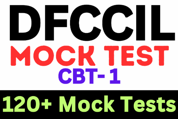 DFCCIL Mock Test 2025 CBT 1, Best Online Test Series for DFCCIL MTS, Executive, Junior Manager cover