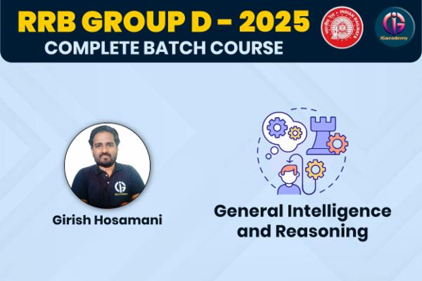 Reasoning - By Girish Hosamani - January Batch