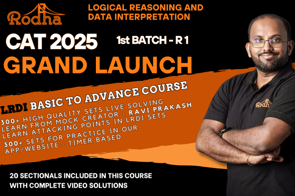 Batch - 1 I Zero to Zenith - LOGICAL REASONING & DATA INTERPRETATION For CAT 2025 cover