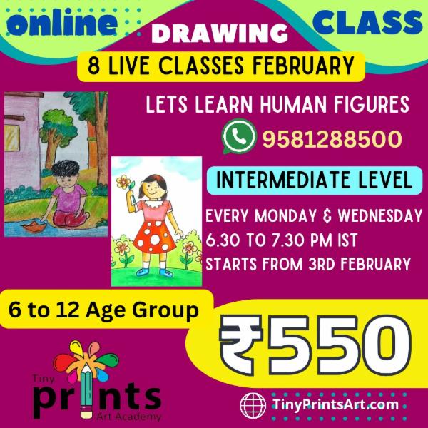 6 to 12 Age Group Monday - Wednesday february 2025 Batch cover