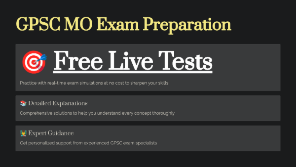 "GPSC Gujarat Medical Officer Free Mini Mock Test Series" cover
