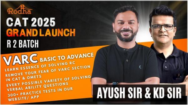 Batch - 2 I Zero to Zenith - VARC For CAT 2025 cover