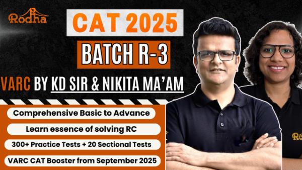 Batch - 3 I Zero to Zenith - VARC For CAT 2025 cover