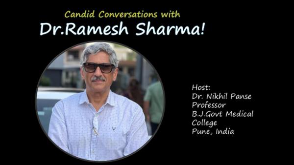 Candid Conversations with Dr.Ramesh Sharma cover